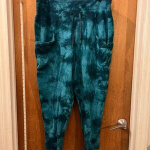 Size XXL - All in Motion - Teal Toned Workout Pants